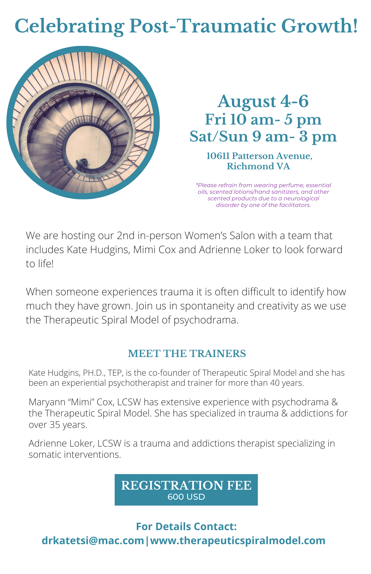 Celebrating Post-Traumatic Growth @ Richmond, VA